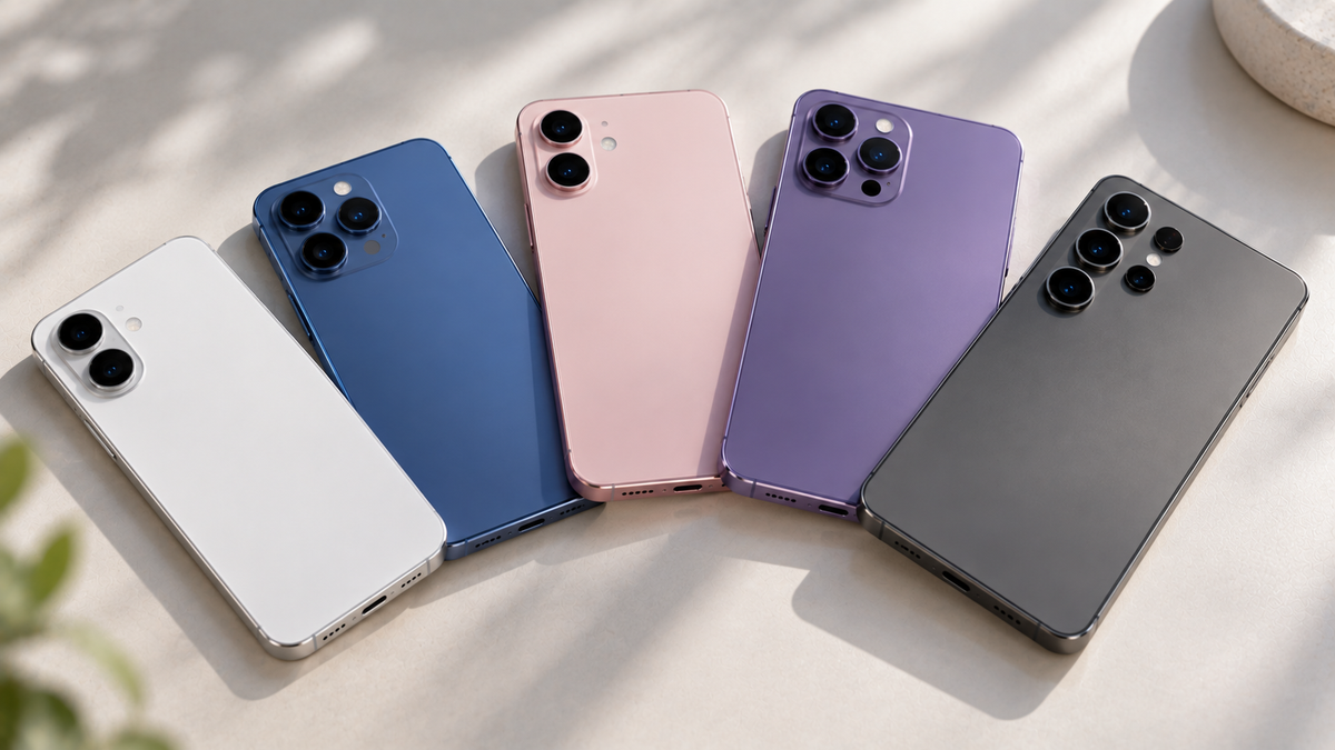 A range of refurbished iPhone models from iPhone 11 to iPhone 15