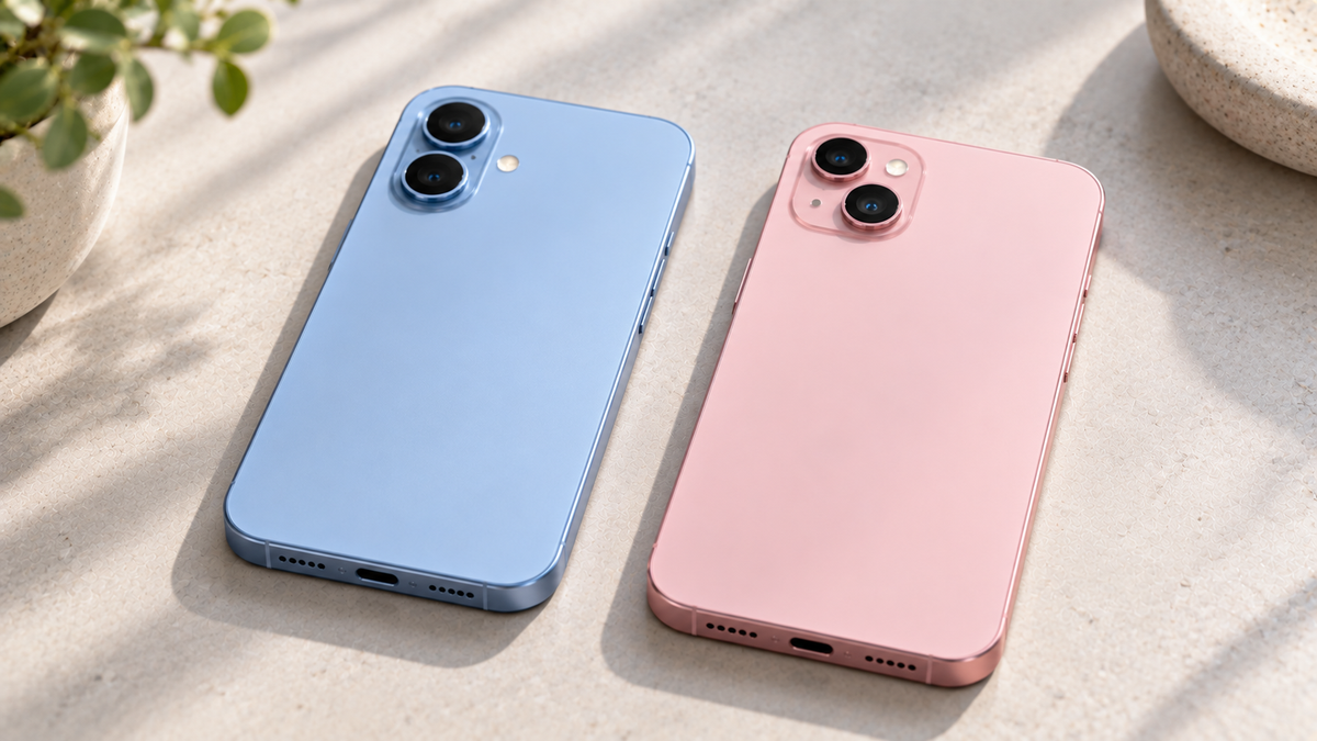 iPhone 12 and iPhone 13 side by side