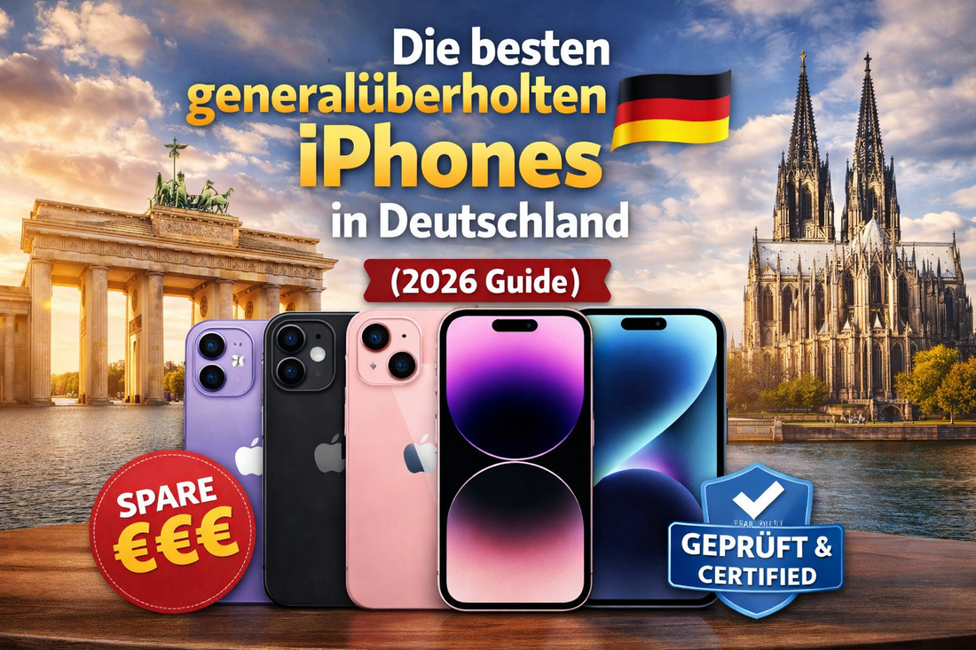 Refurbished iPhone Deutschland kaufen 2026 iPhone 13 14 15 günstig SIM frei geprüft